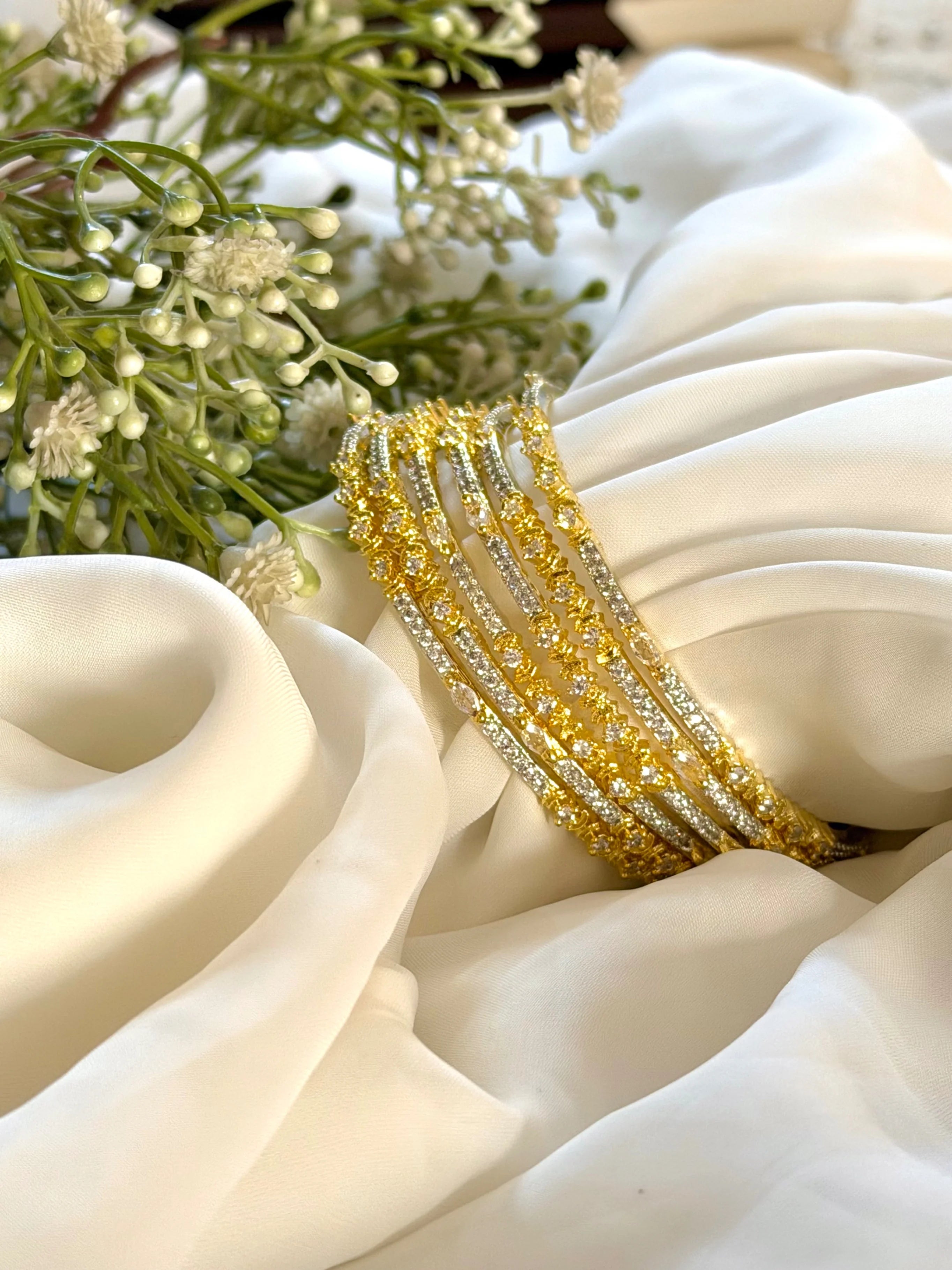 ShehBano Bangles (Duo Tone) (Set of 6) GB71