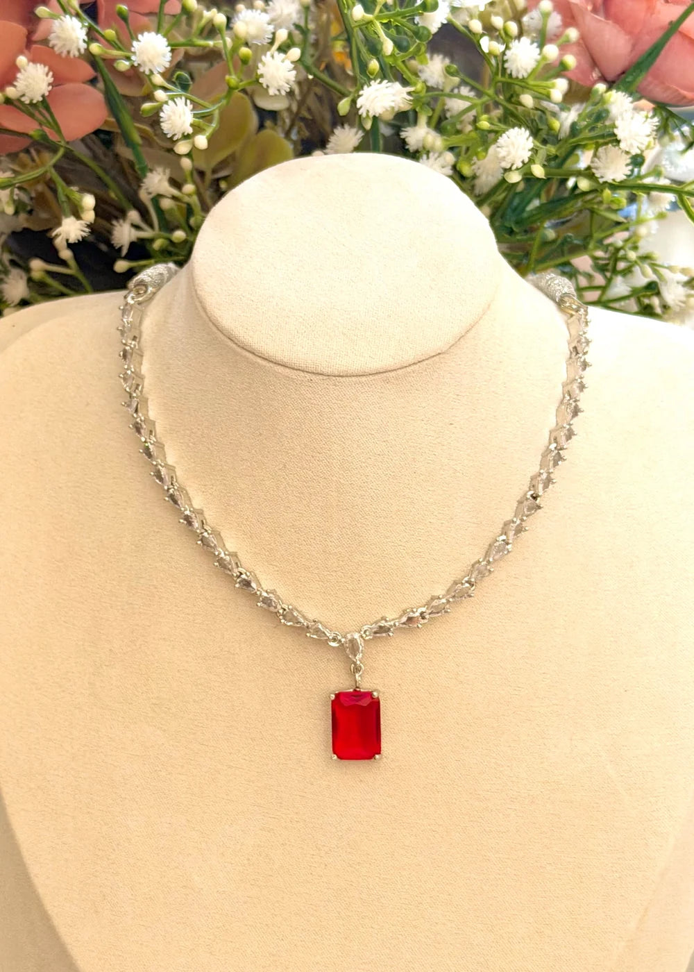 Ruby Zircon Set GS45
