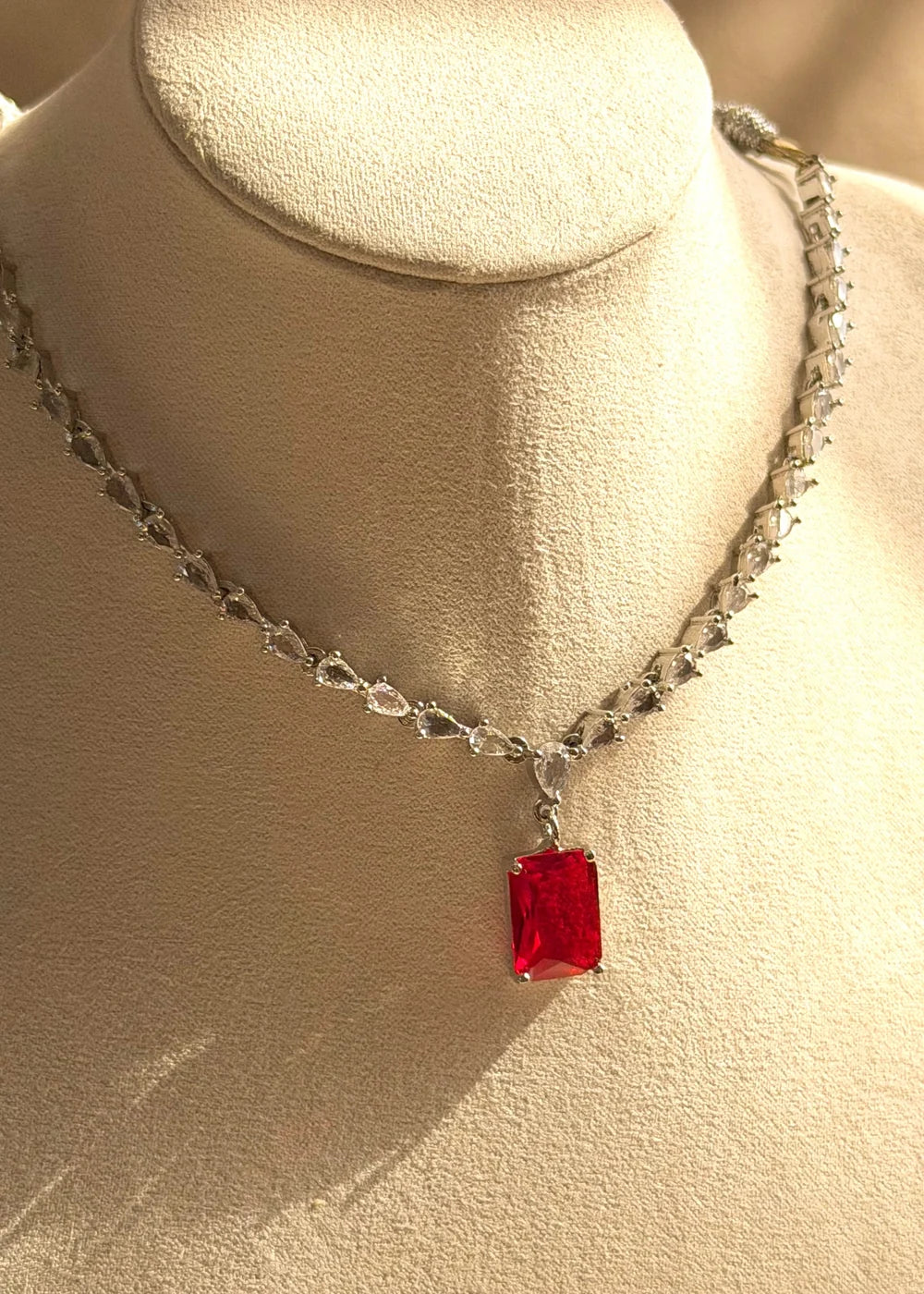 Ruby Zircon Set GS45