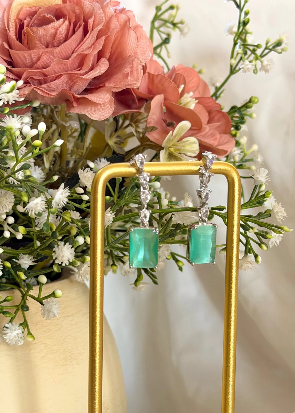 Turquoise Zircon Set GS46