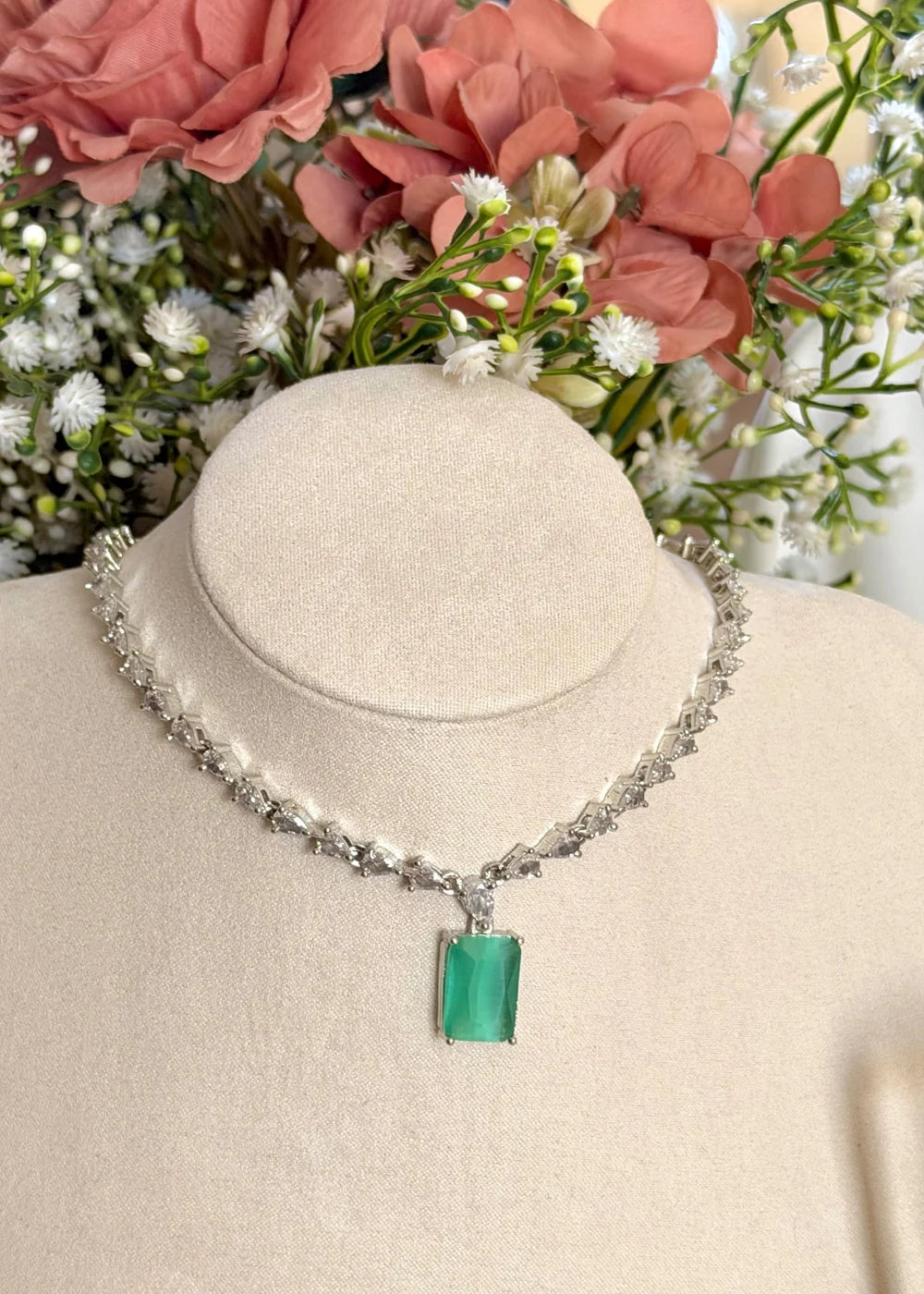 Turquoise Zircon Set GS46
