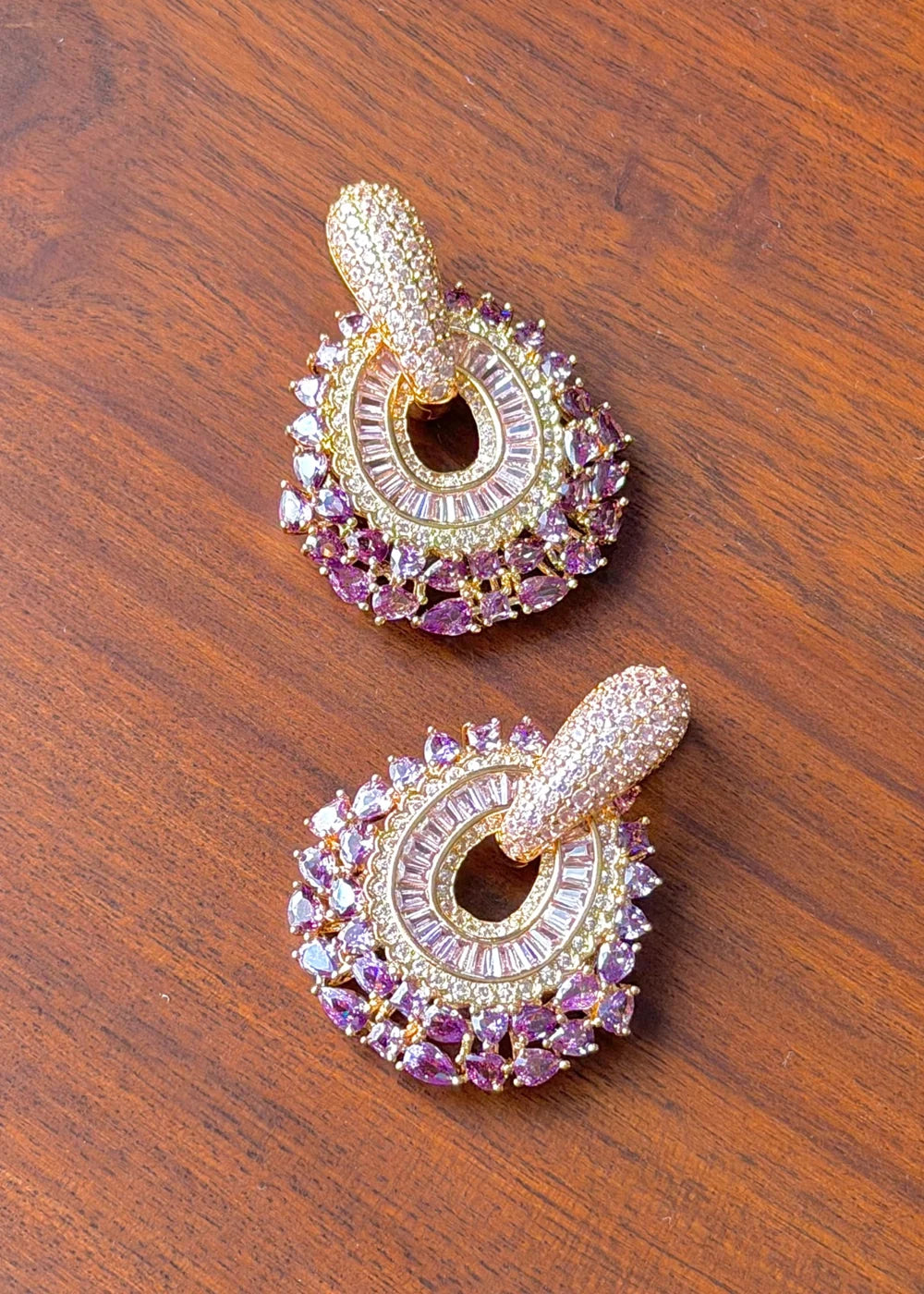 Lavender Swirl Earrings GT90