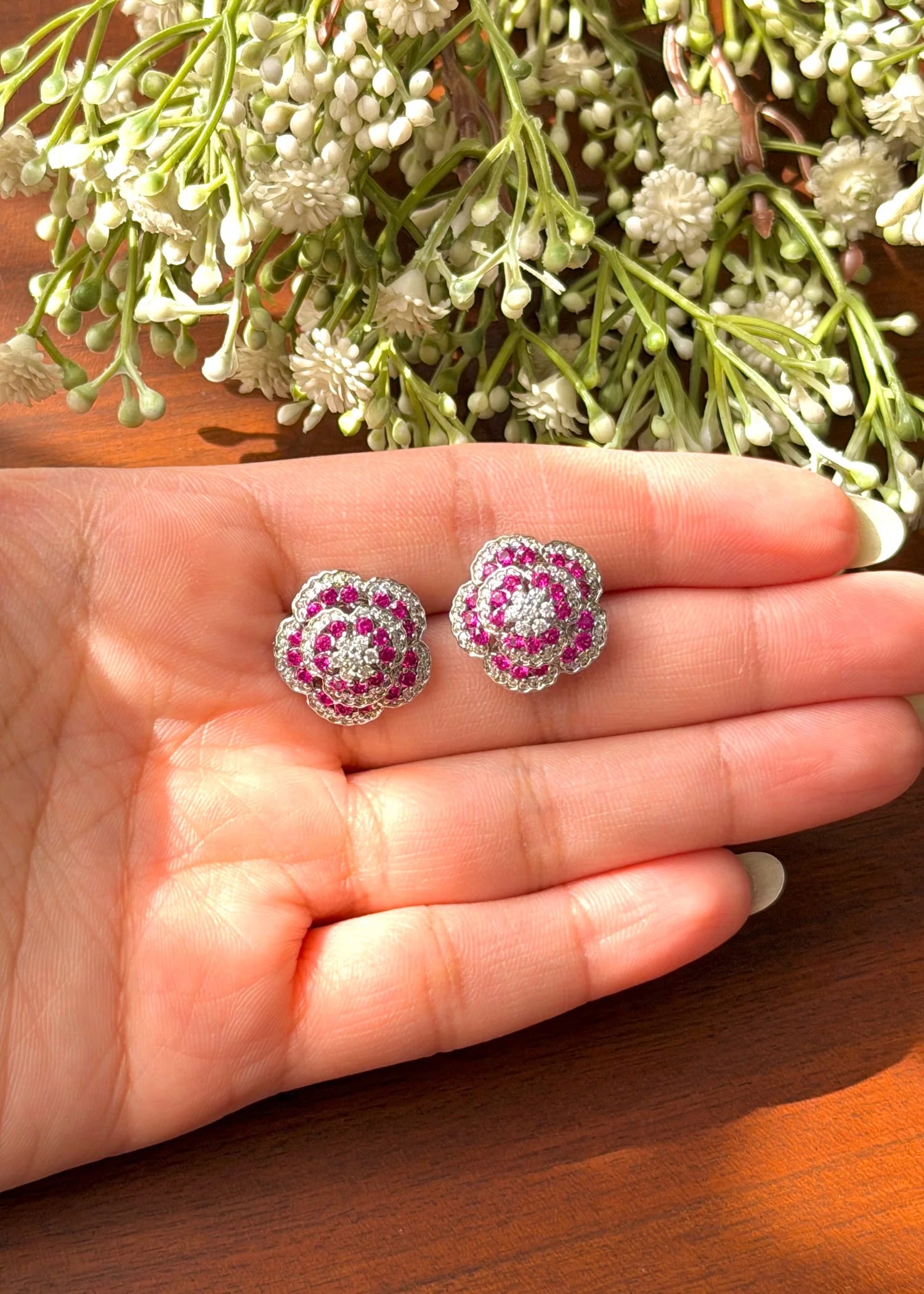 Ruby Rose Studs GT93