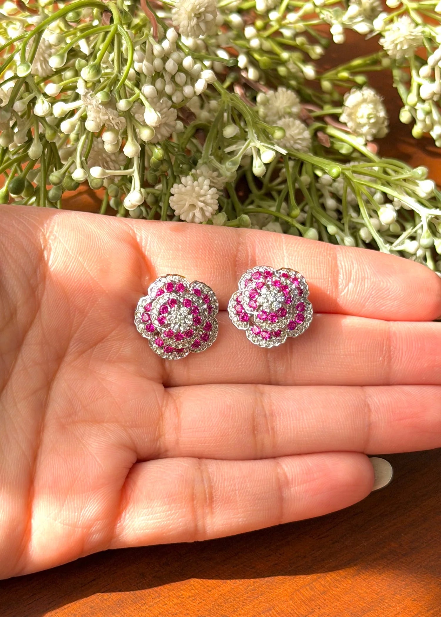 Ruby Rose Studs GT93