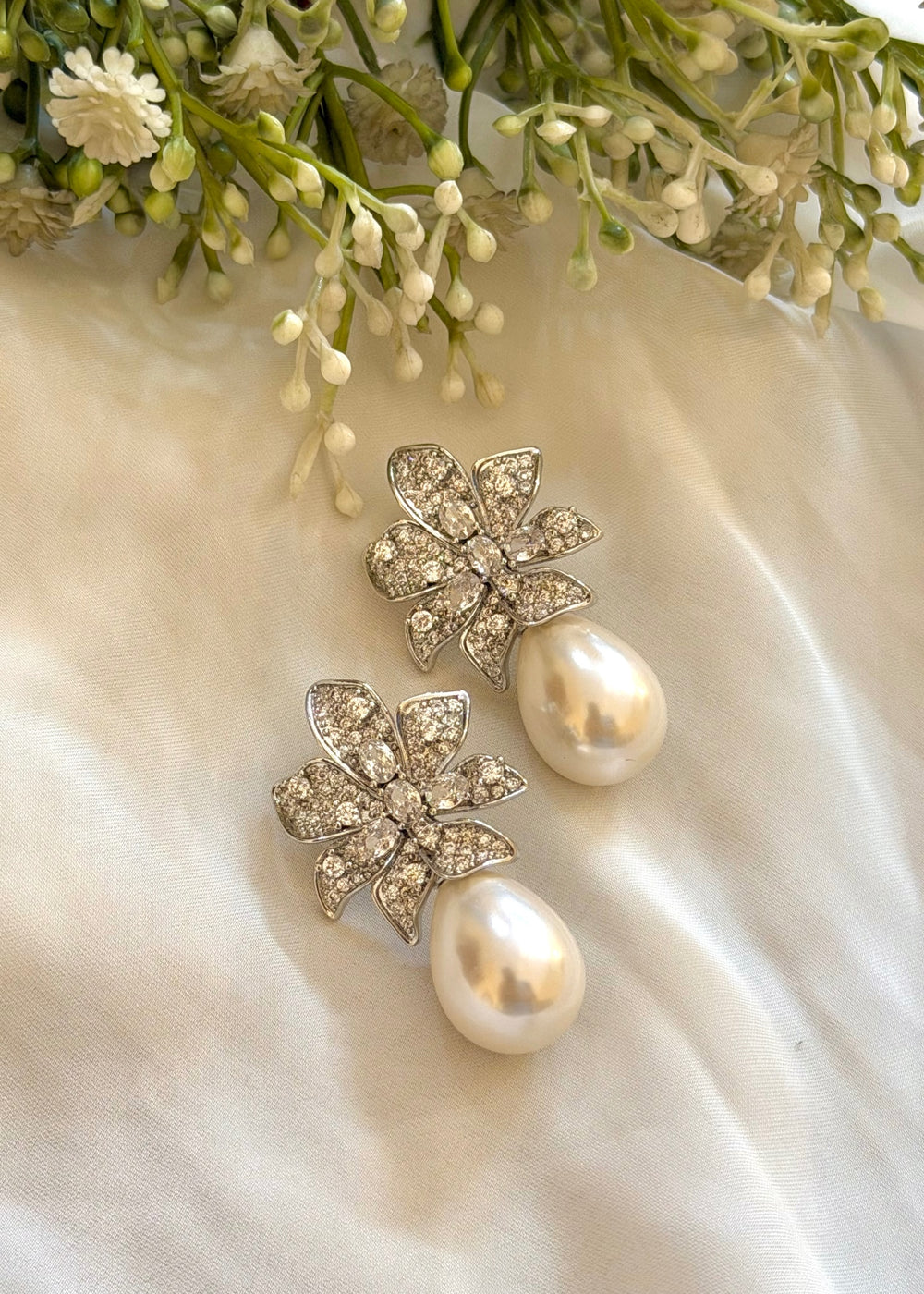 Zircon Flower Earrings GT94