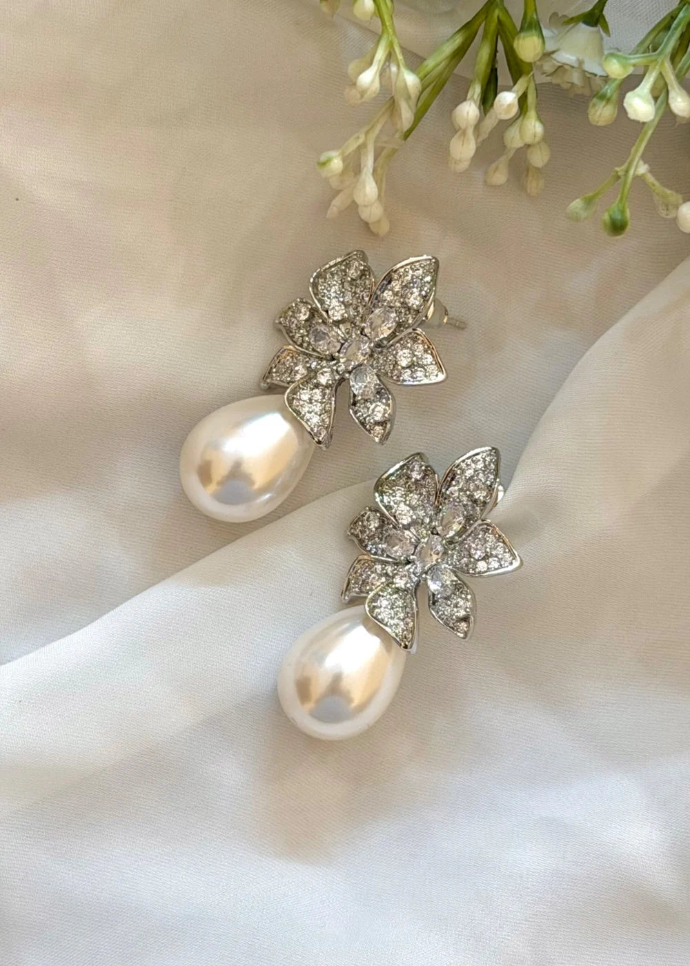 Zircon Flower Earrings GT94