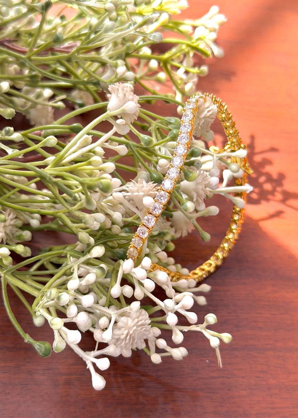 Gold Tennis Bracelet GB83