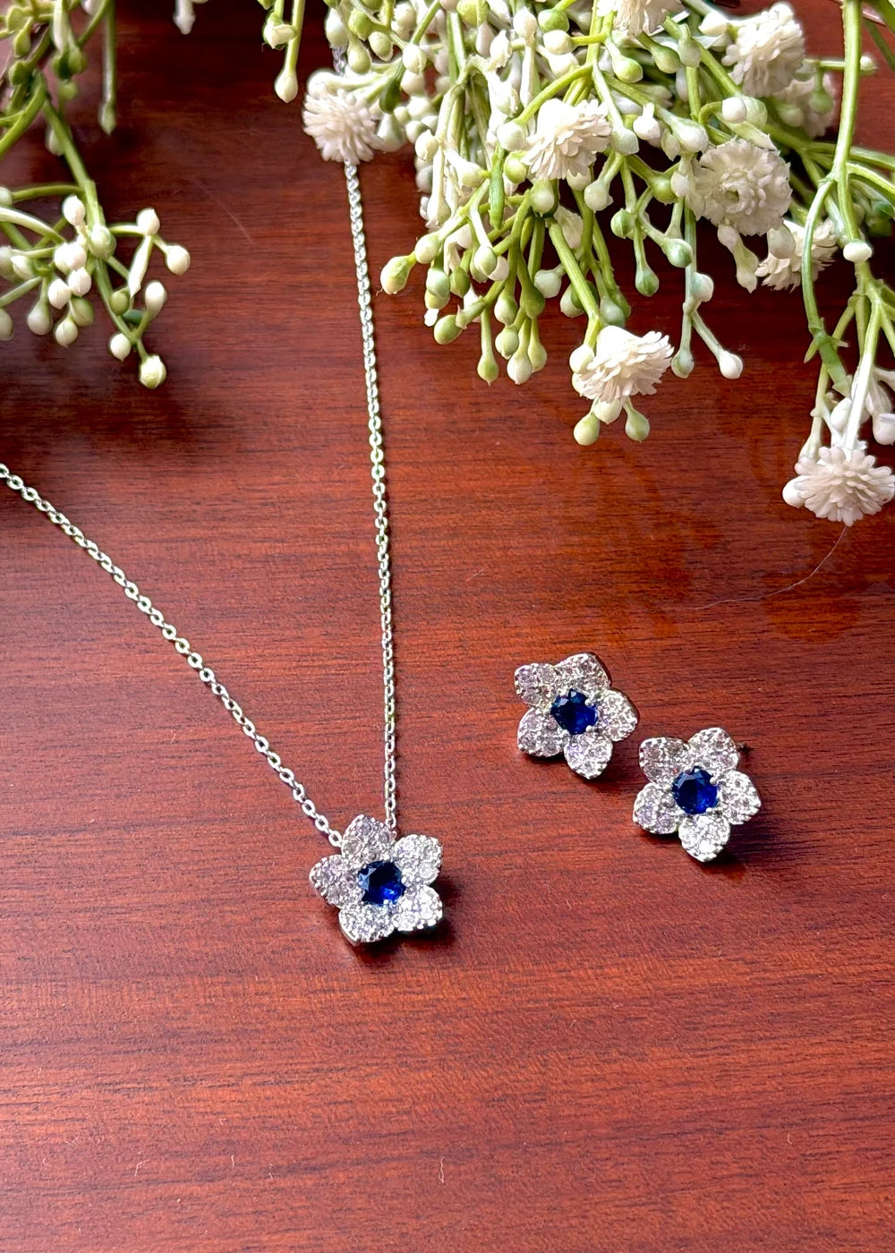 Floria Locket Set (Blue) GS52