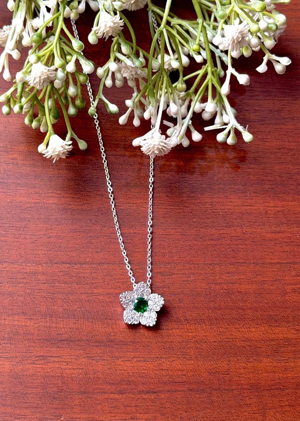Floria Locket Set (Green) GS54