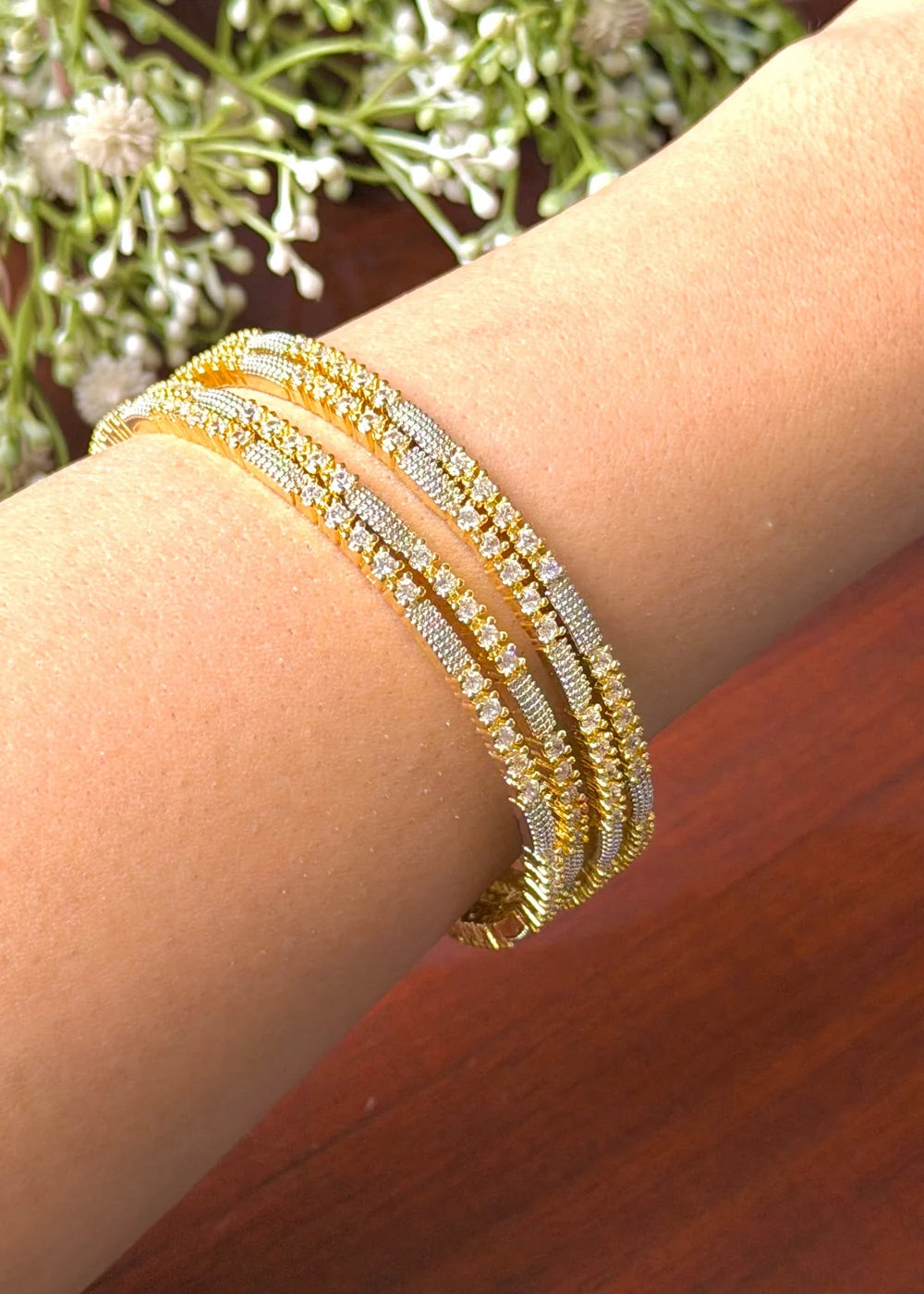 Glimmer Bangles (Set of 4) GB89