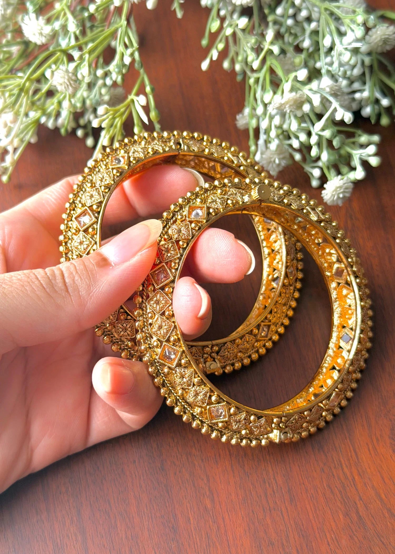 Rao Bangles (Openable) (Set of 2) G-S-B01