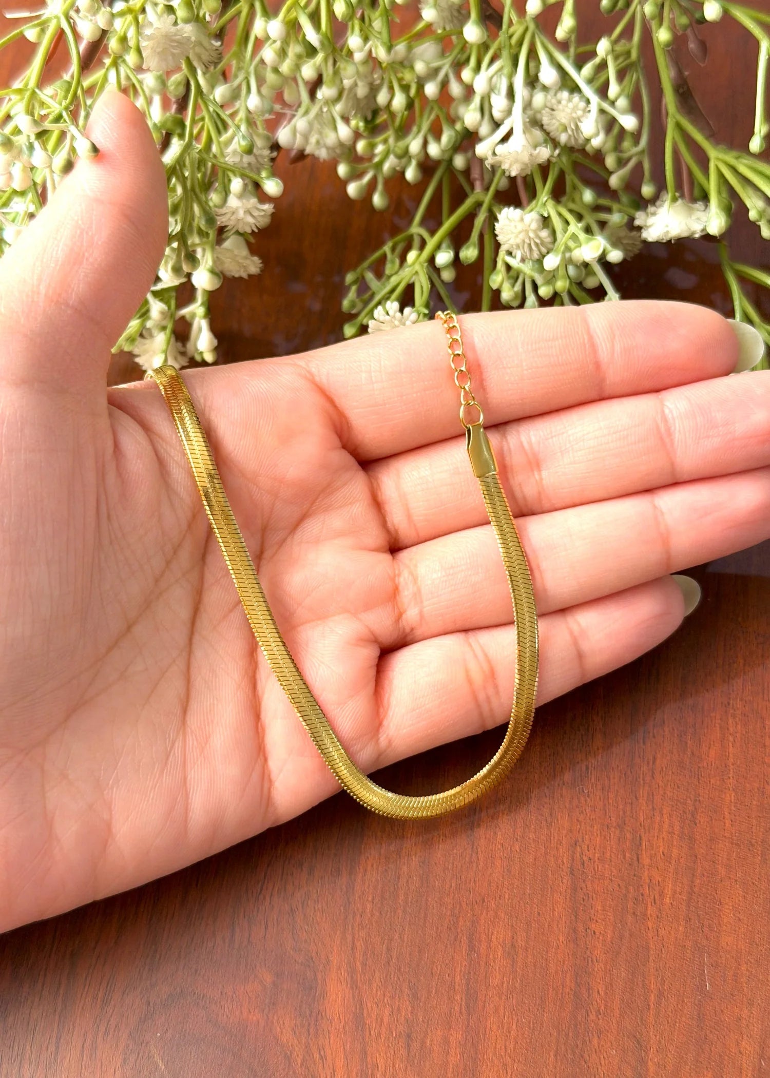 Snake Chain Anklet GA02