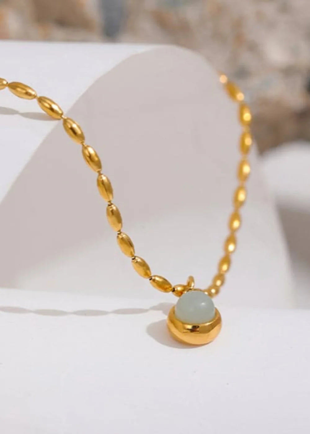 Grey Dot Necklace GN43