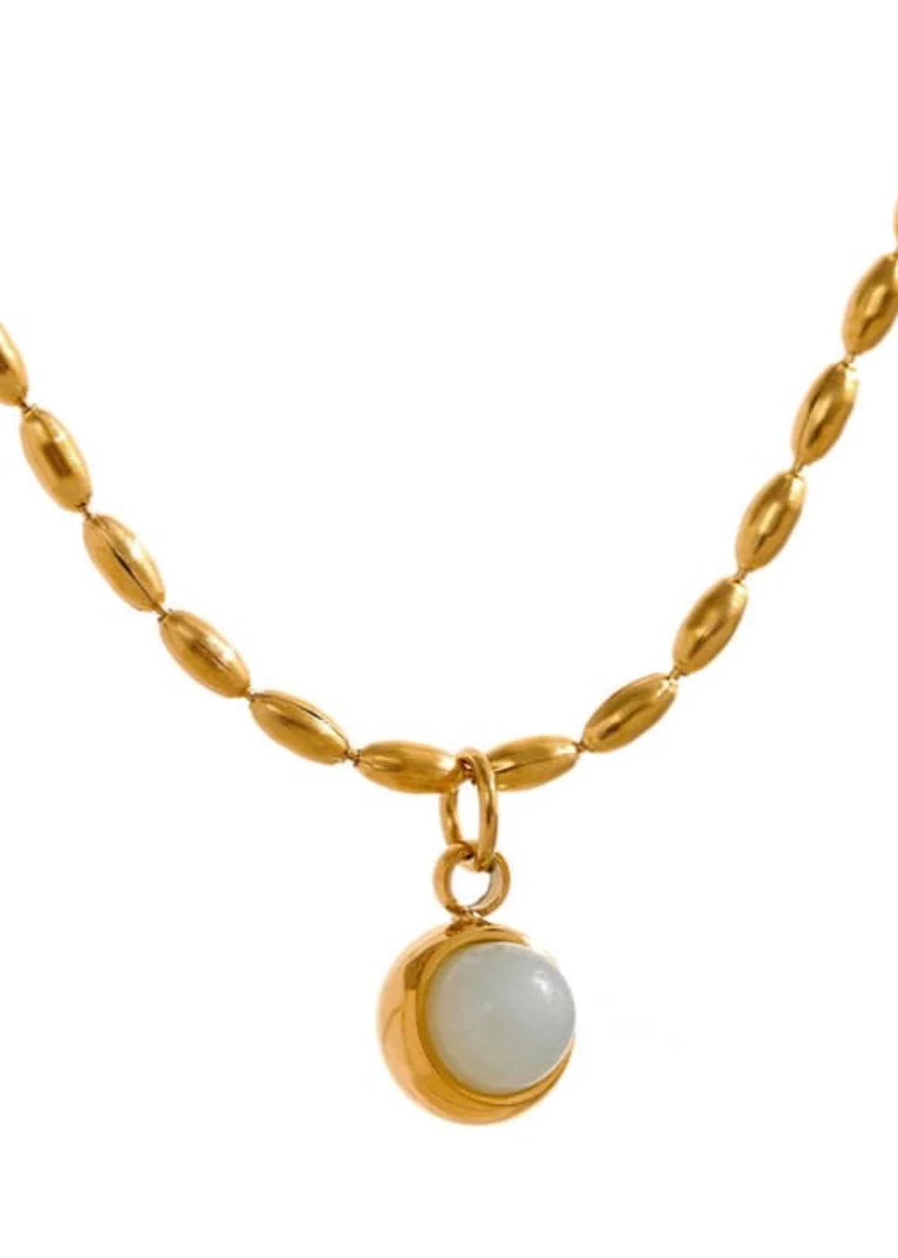 Grey Dot Necklace GN43