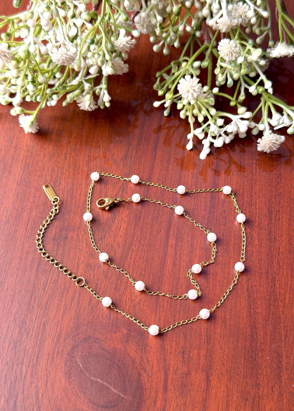 Pearl Chain Necklace GN44