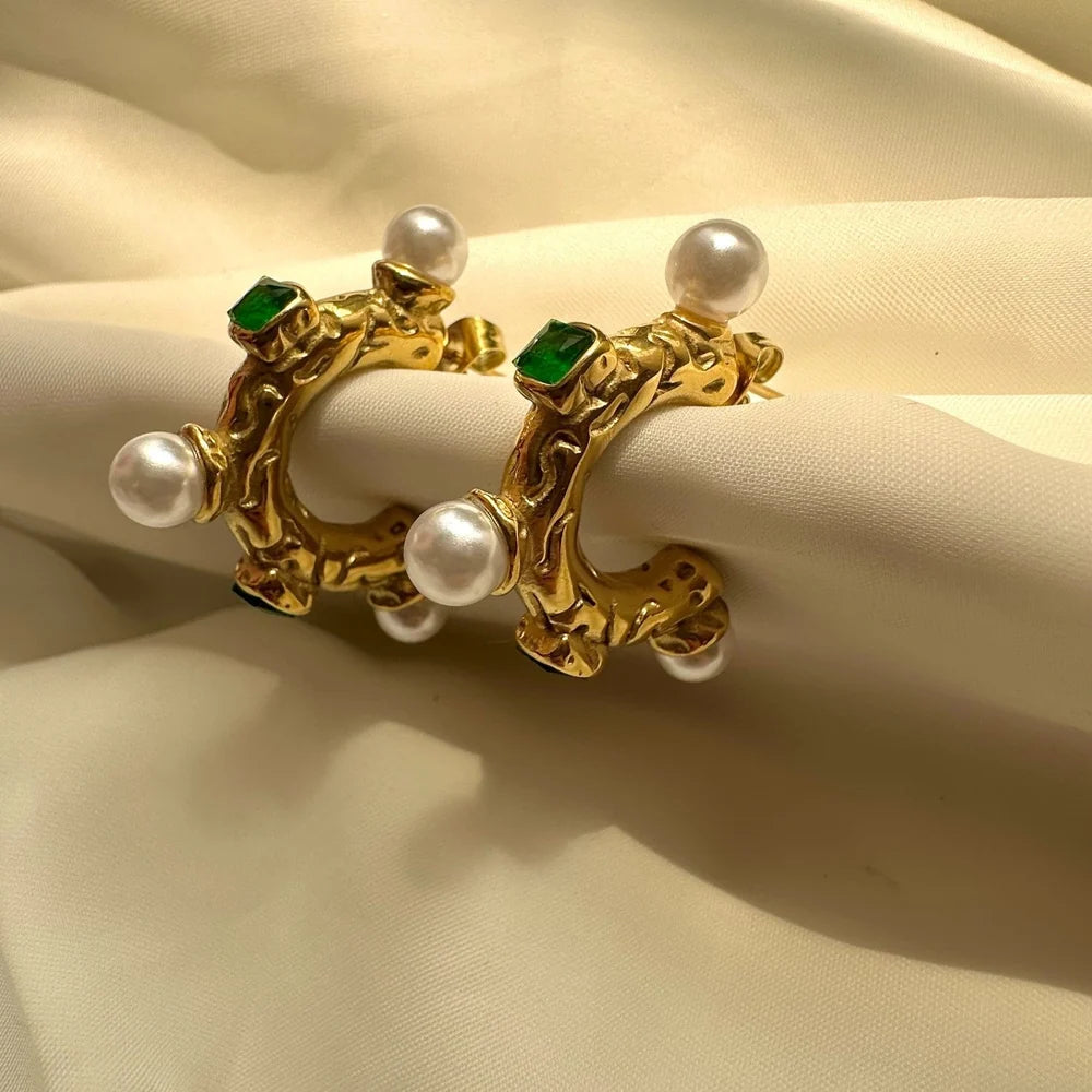 Emerald - Pearl Hoops GT31