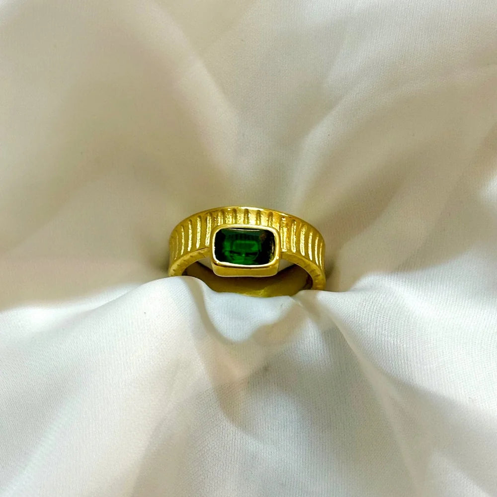 Leena Ring (Green) GR39