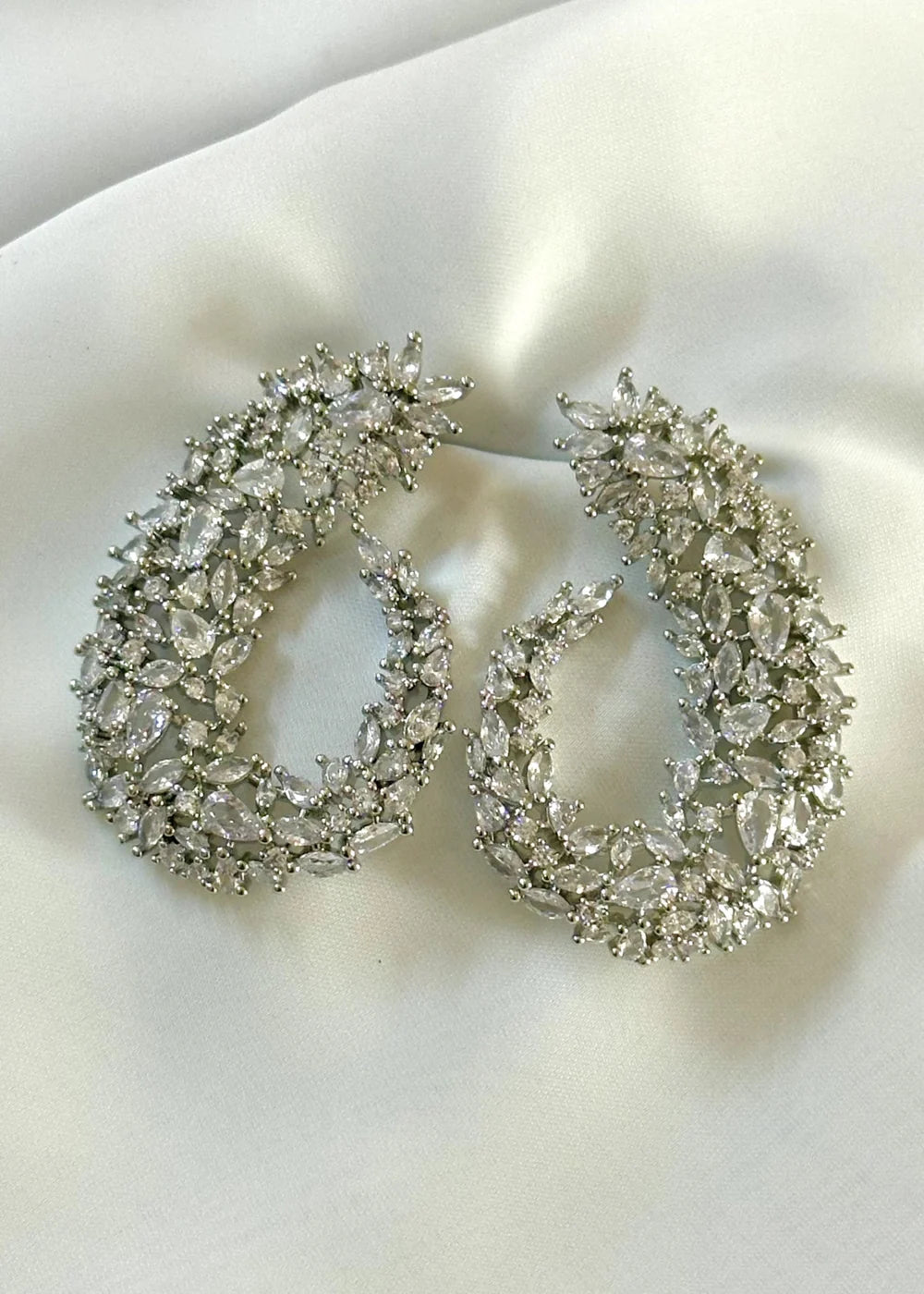 Anna Earrings (Silver ) GT68