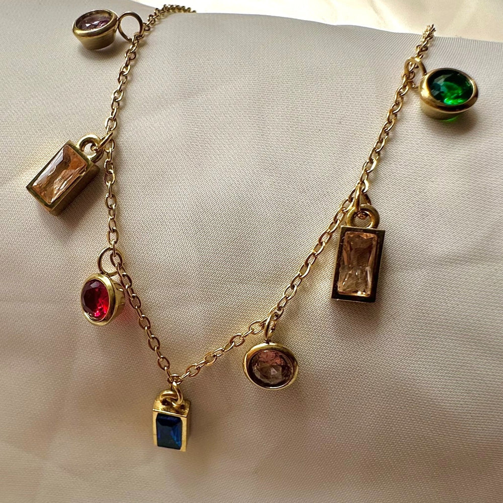 Dahlia Charms Bracelet (Multi) GB14