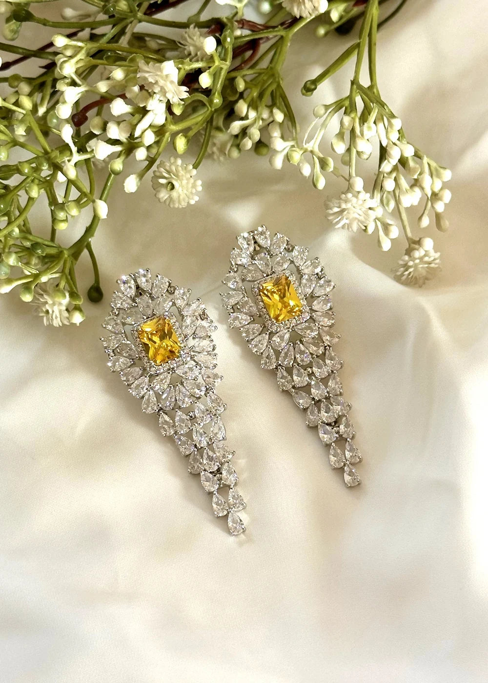 Eloise Earrings (Yellow) GT79