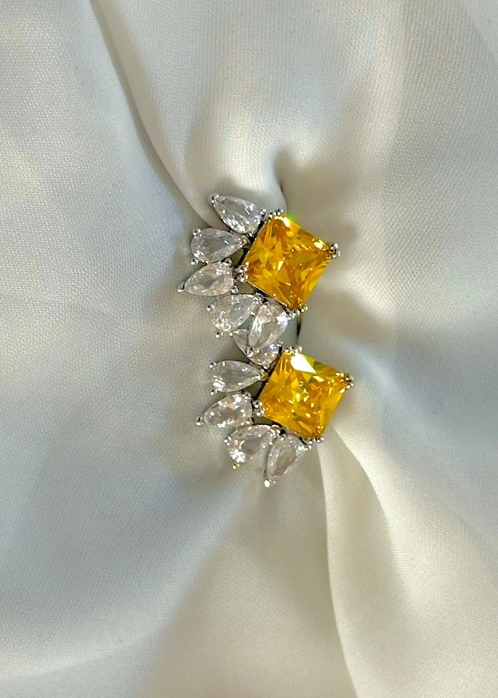 Yellow Zircon Studs GT01