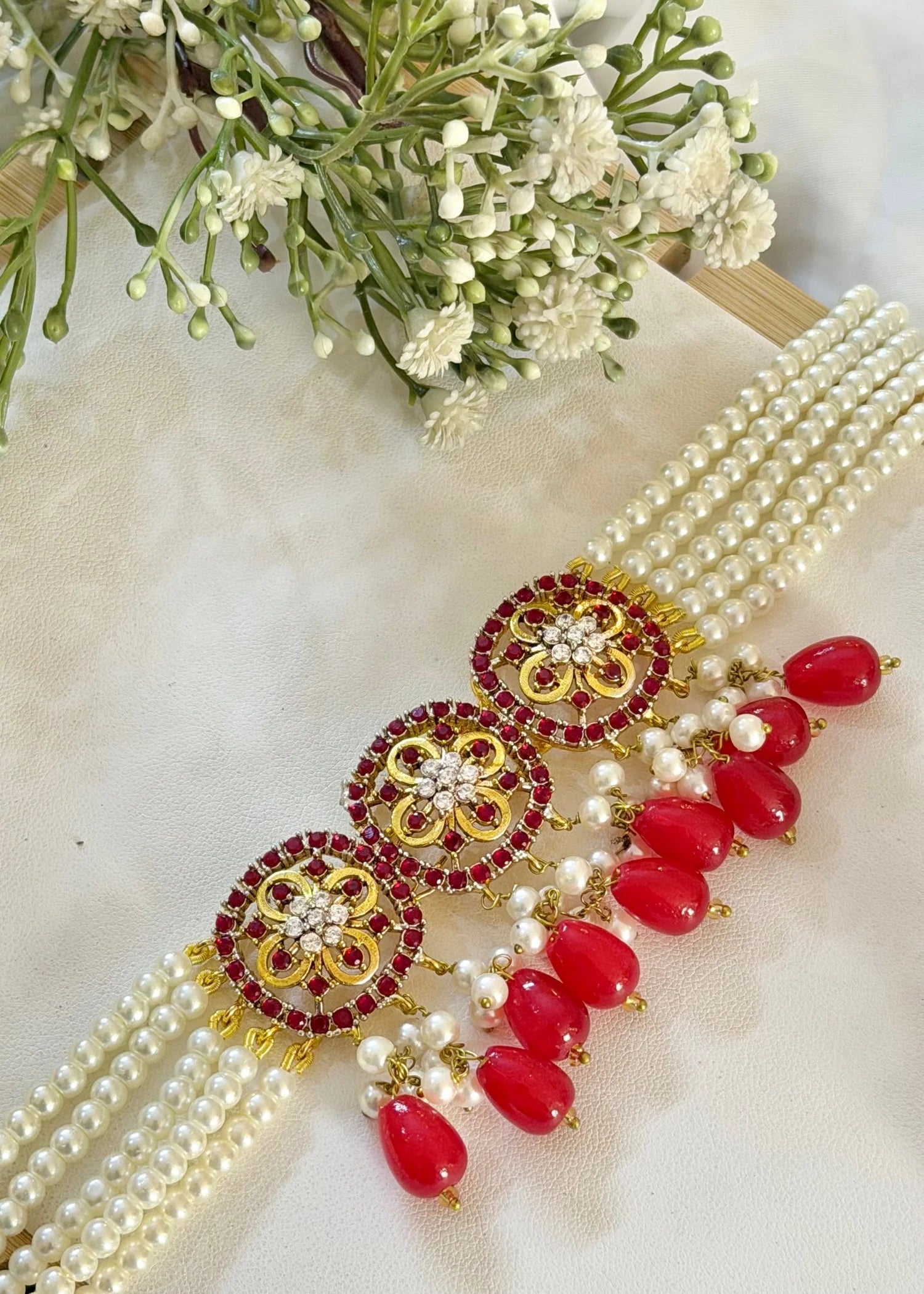Meena Set (Ruby Red) GS32