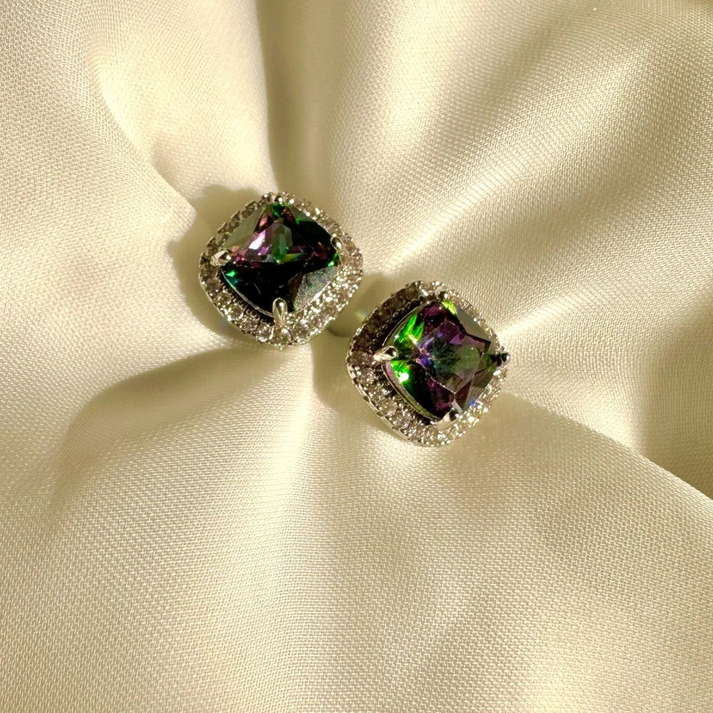 Gilded | Multi Chrome Cushion Studs GT33