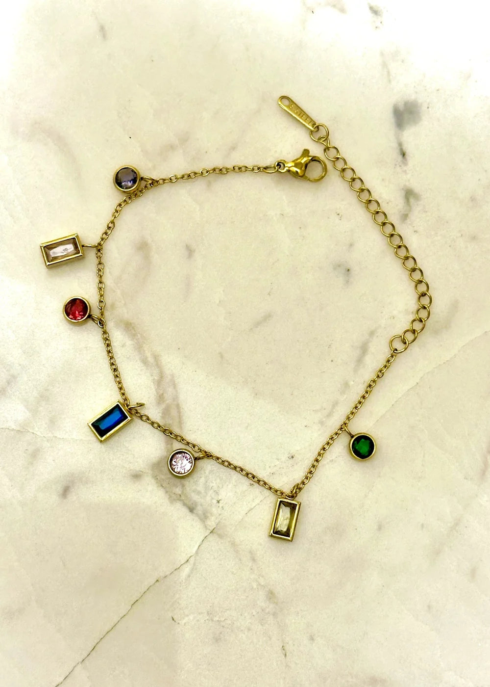 Dahlia Charms Bracelet (Multi) GB14