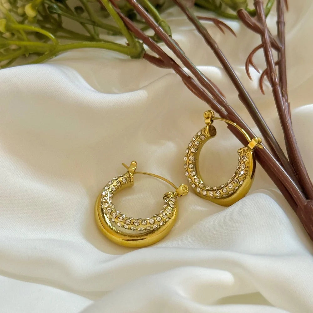 Teddy Double Hoops GT56