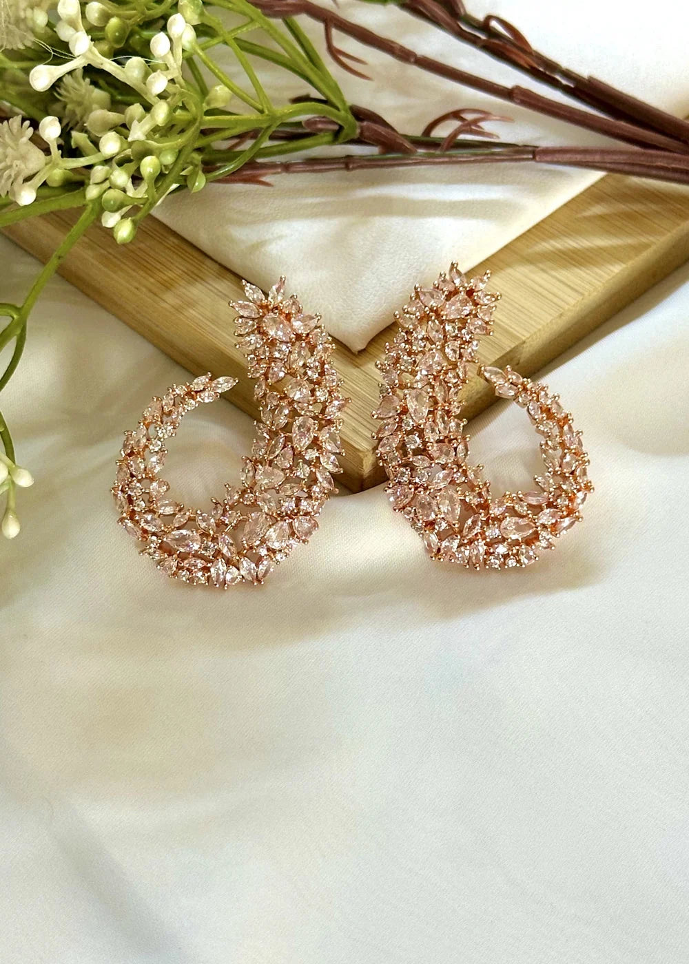Anna Earrings (Rose Gold) GT69