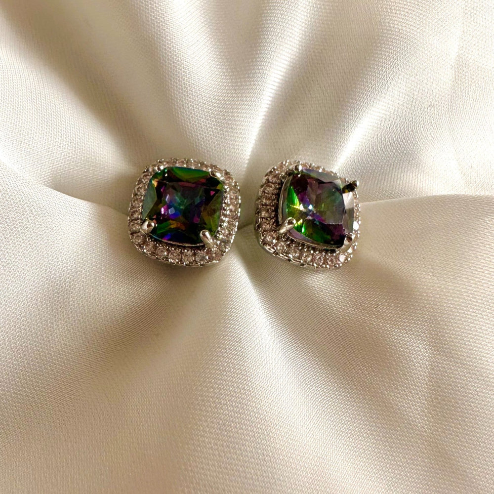 Gilded | Multi Chrome Cushion Studs GT33