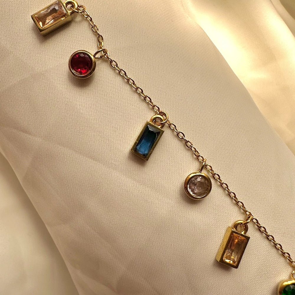 Dahlia Charms Bracelet (Multi) GB14
