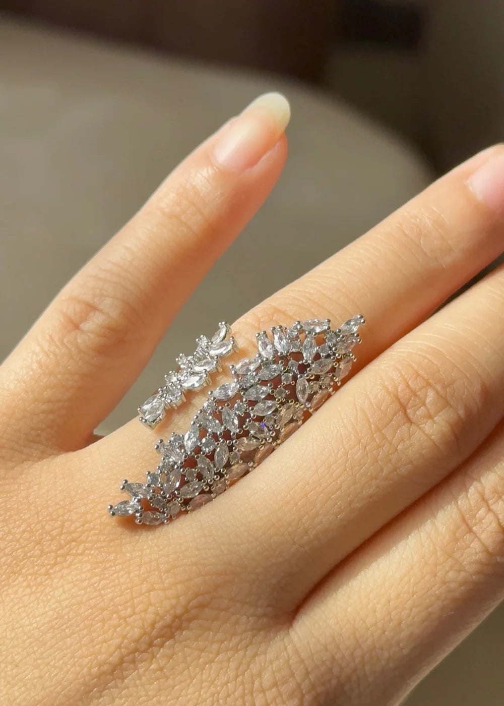 Zircon Cocktail Ring GR52