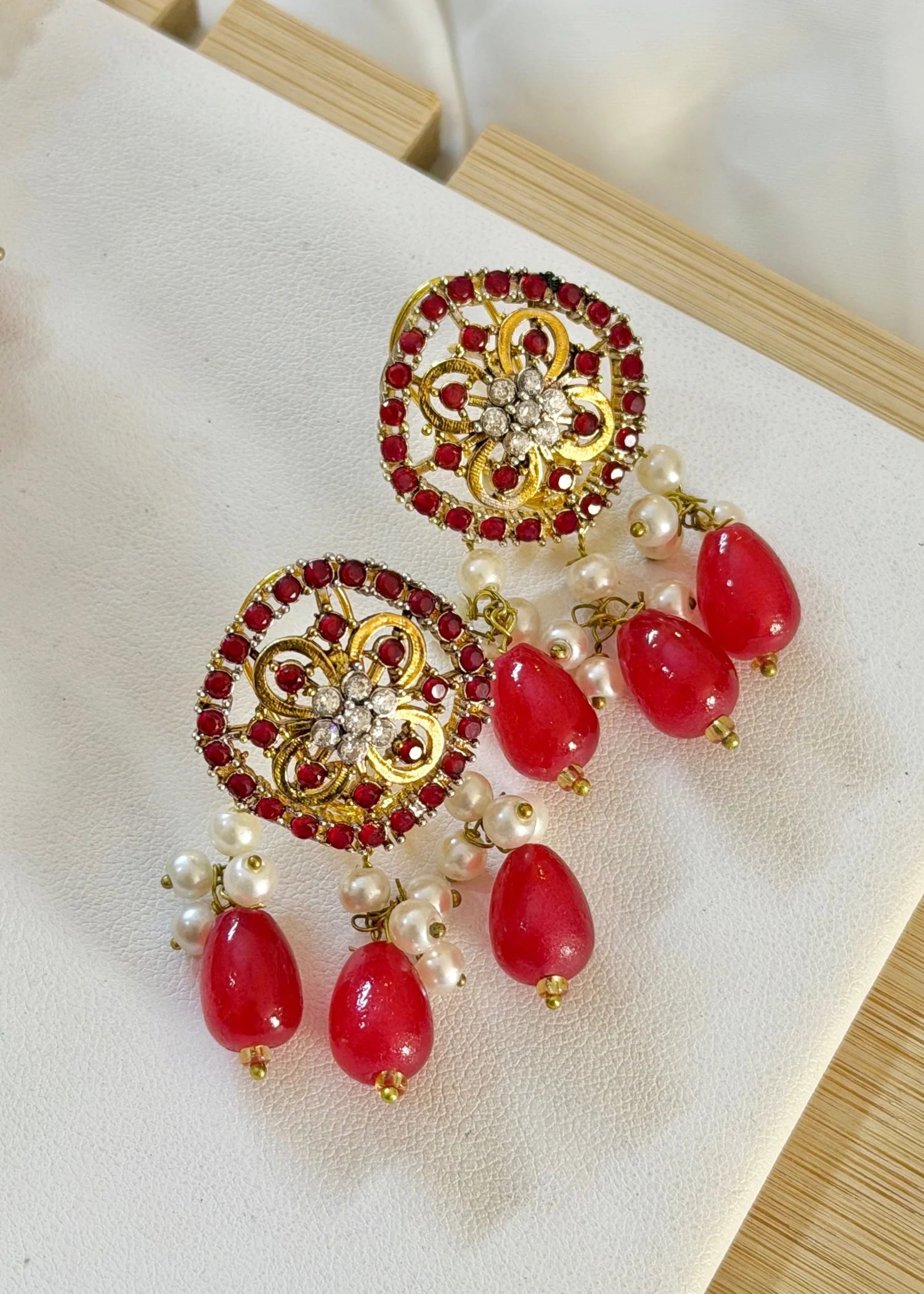 Meena Set (Ruby Red) GS32
