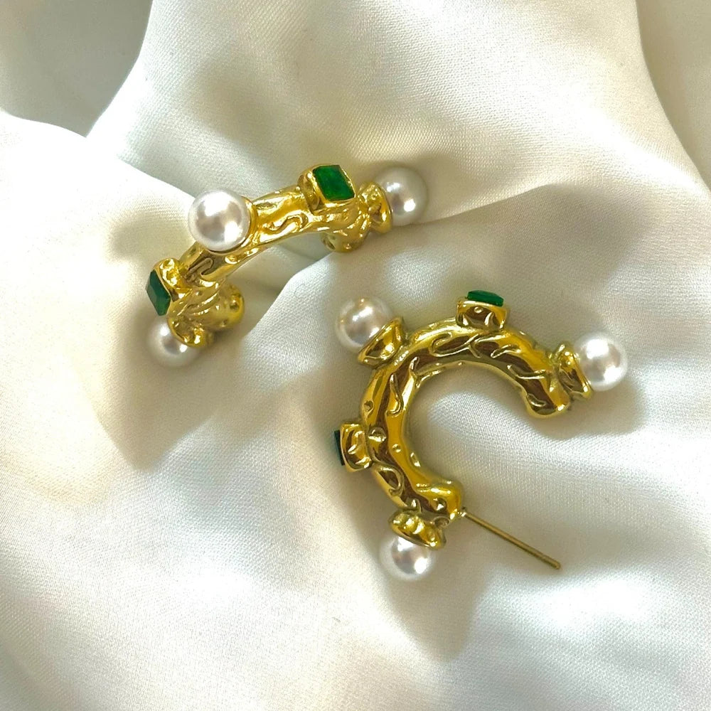 Emerald - Pearl Hoops GT31