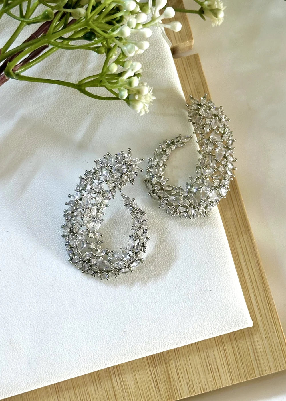 Anna Earrings (Silver ) GT68