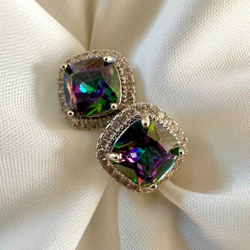 Gilded | Multi Chrome Cushion Studs GT33