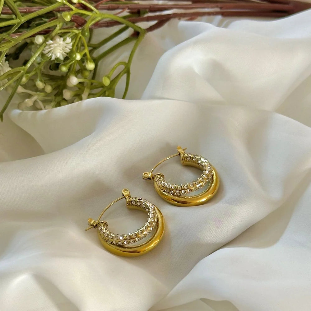Teddy Double Hoops GT56