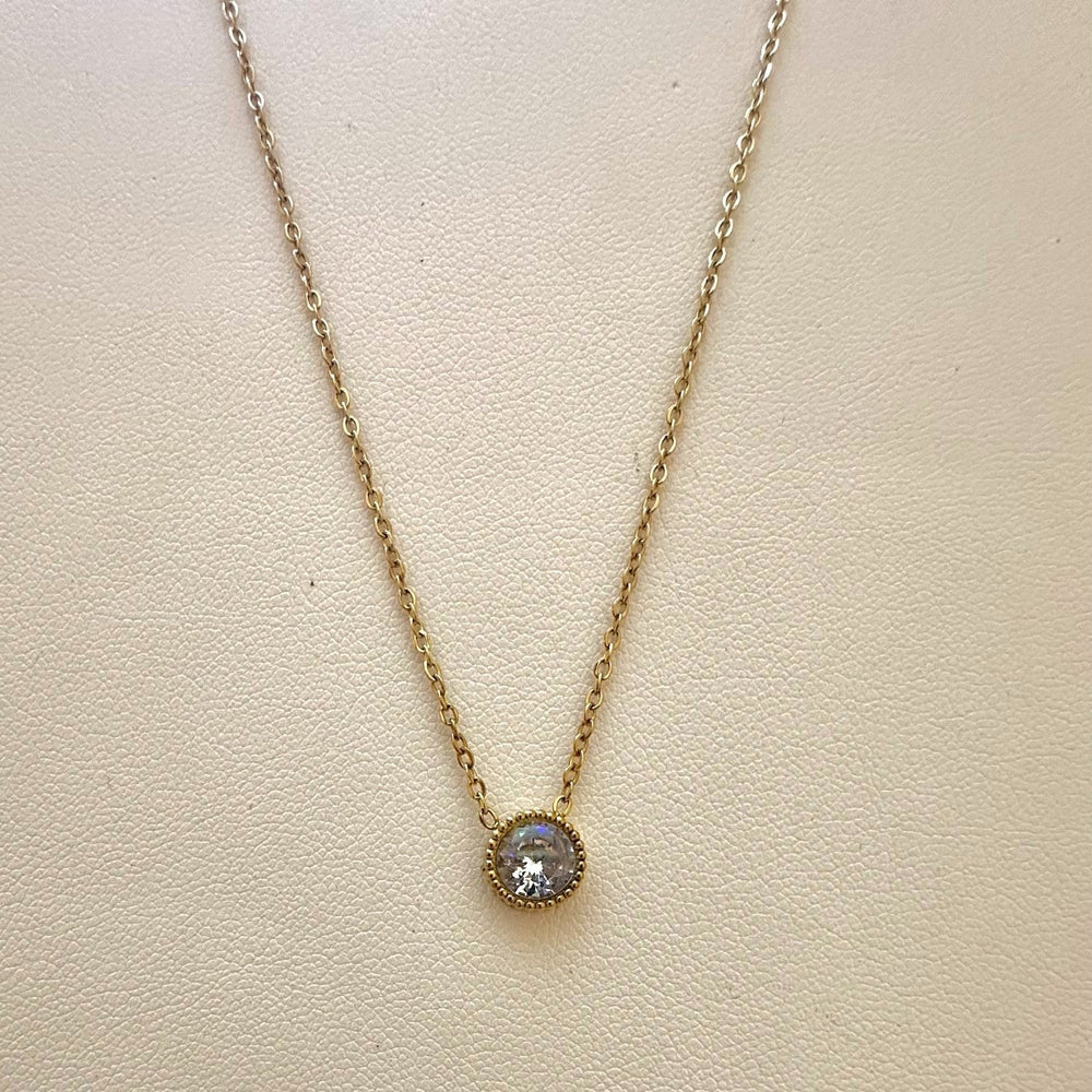 Eva Necklace (Solitaire) GN18