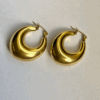 Chunky Gold Hoops