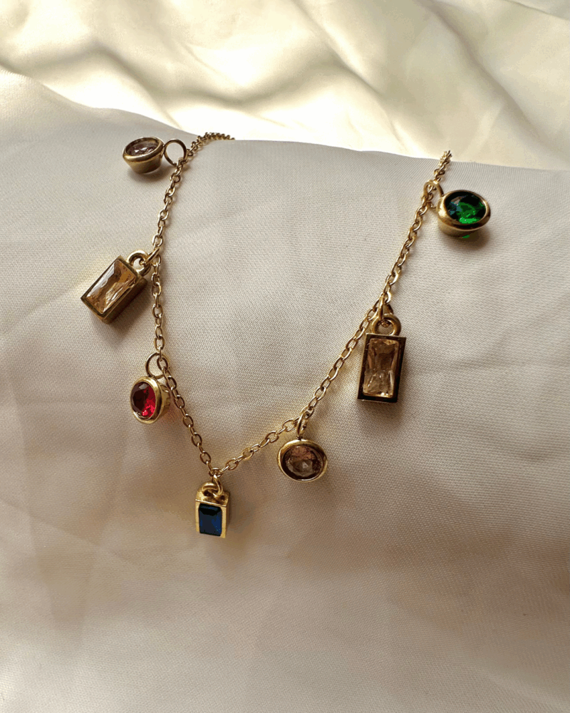 Dahlia Charms Bracelet