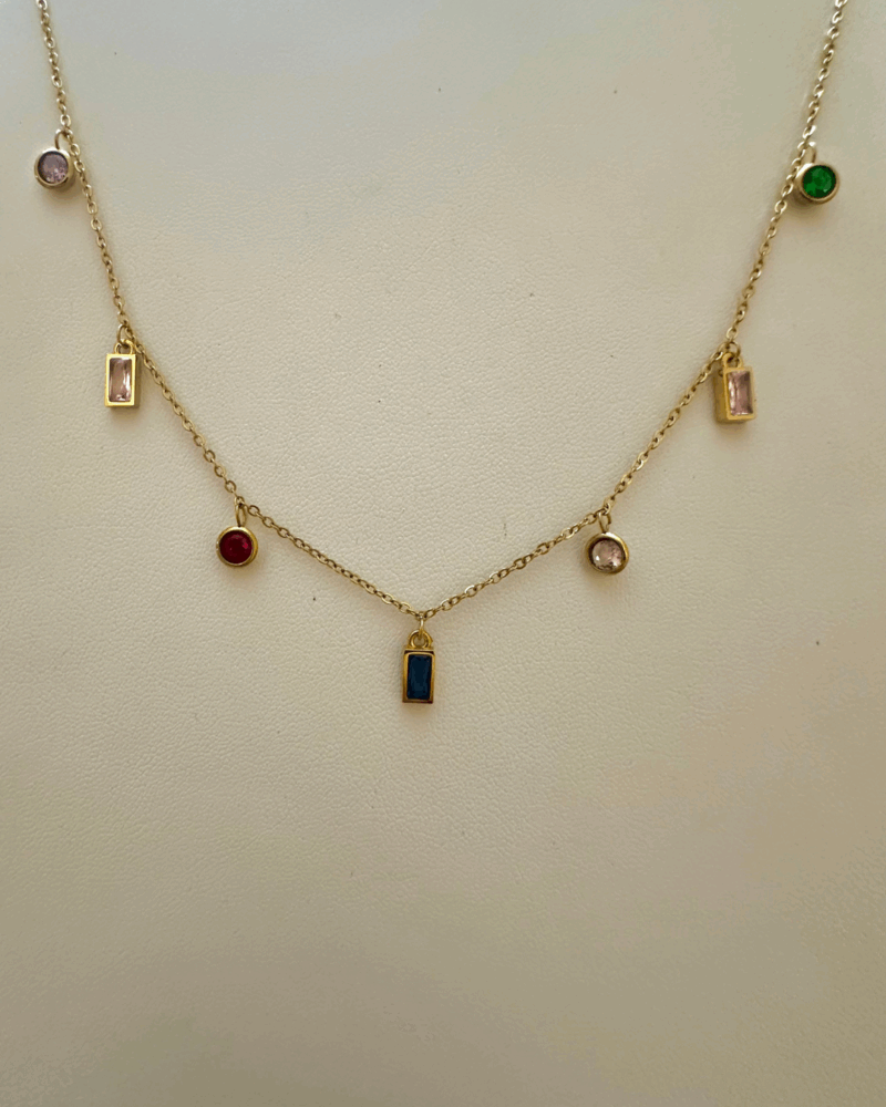 Dahlia Charms Necklace
