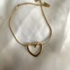 Hollow Heart Bracelet