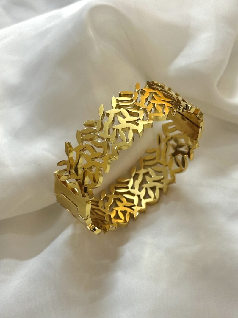 Chunky Floret Bangle