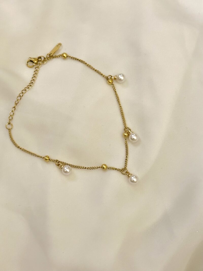 Pearl Falls Anklet